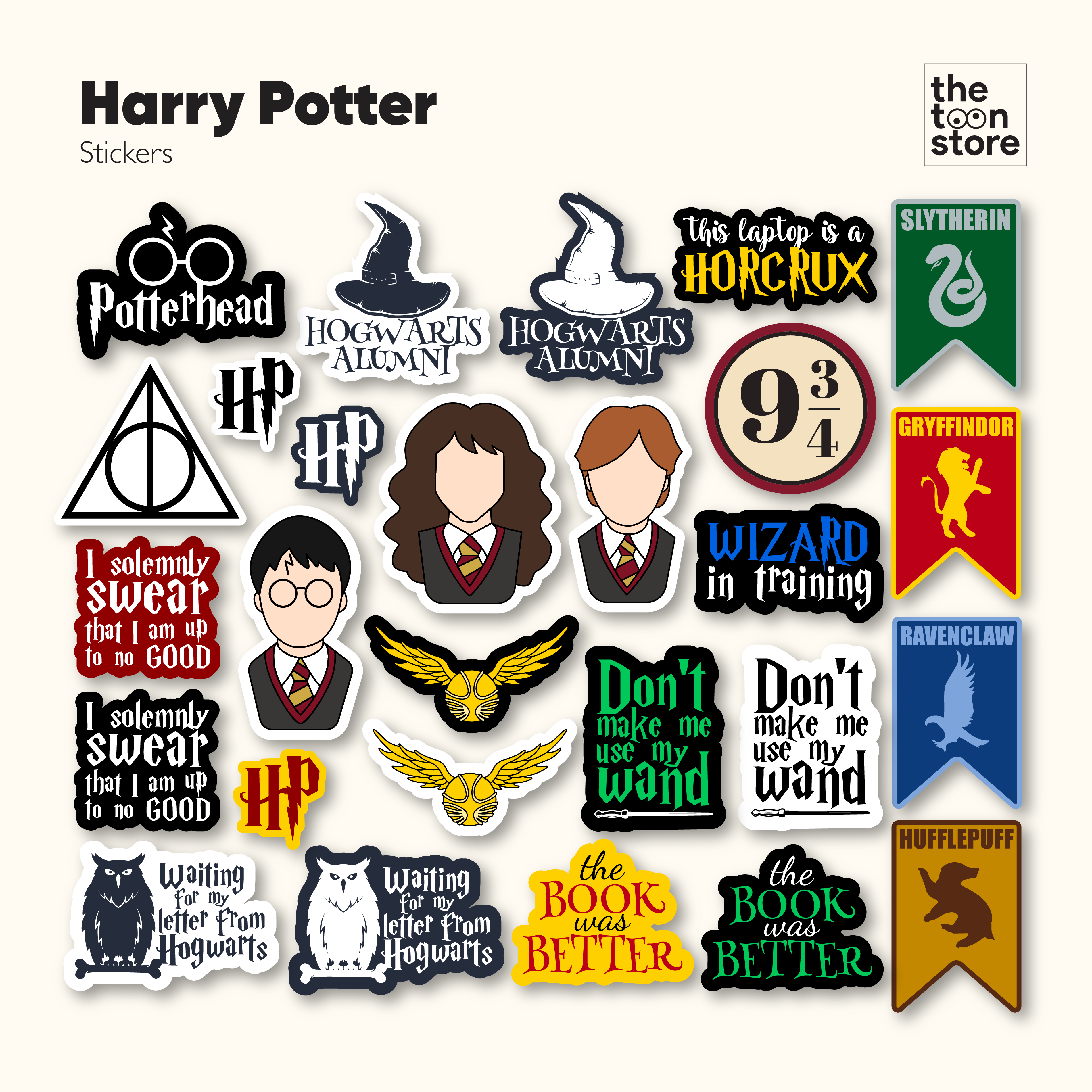 Harry Potter, Official Harry Potter Stickers