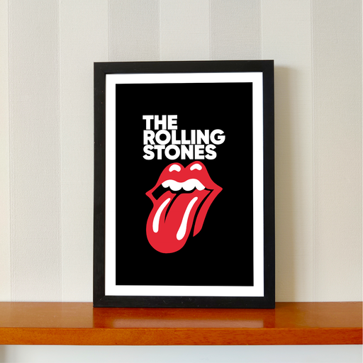 The Rolling Stones band - Rock N Roll Poster - The Toon Store