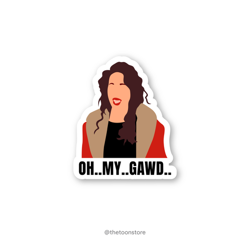 Oh..My..Gawd.. by Janice - FRIENDS Sticker - The Toon Store