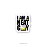 I am a neat guy - FRIENDS Sticker - The Toon Store