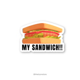 My Sandwich! - FRIENDS Sticker - The Toon Store