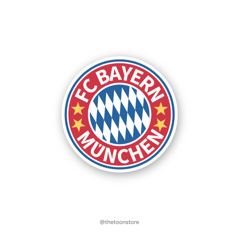 FC Bayern Munchen - Football Fanatic Collection Sticker - The Toon Store