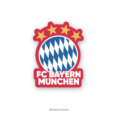 FC Bayern Munchen - Football Fanatic Collection Sticker - The Toon Store