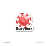 Survivor - Coronavirus Sticker - The Toon Store