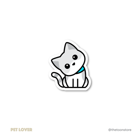 Cat - Pet Lover Sticker - The Toon Store