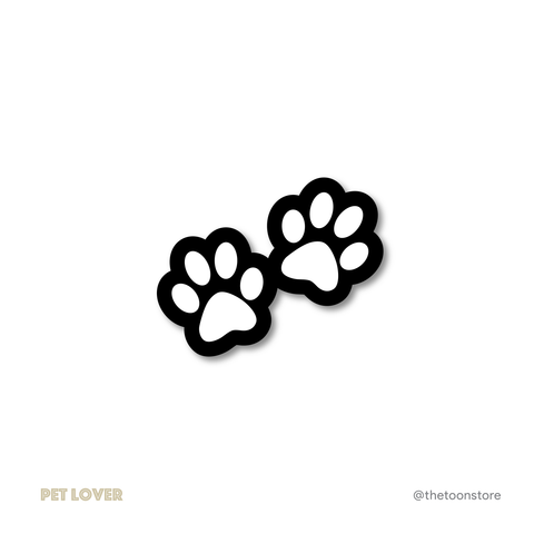 Paw print - Pet Lover Sticker - The Toon Store