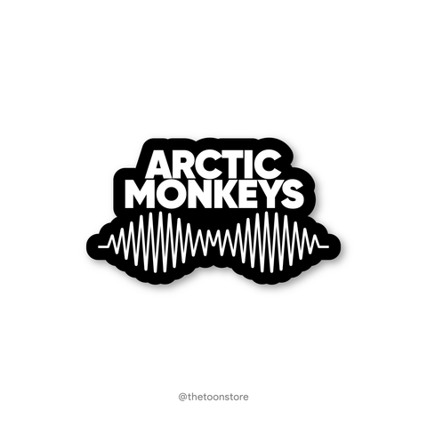 Arctic Monkeys Band - Rock N Roll Sticker - The Toon Store