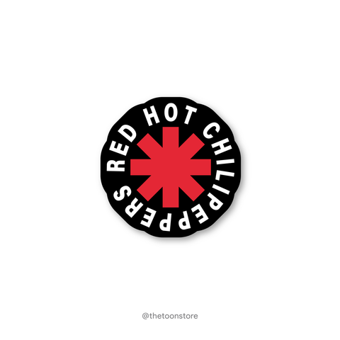 Red Hot Chili Peppers Band - Rock N Roll Sticker - The Toon Store