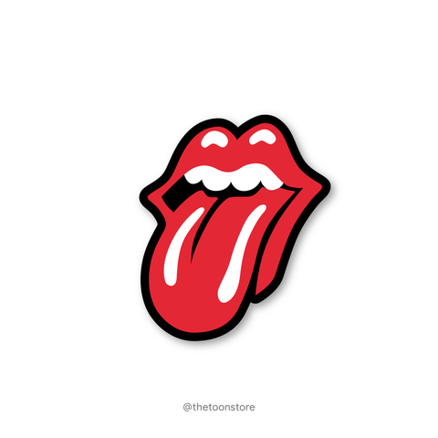 Rolling Stones Band - Rock N Roll Sticker - The Toon Store