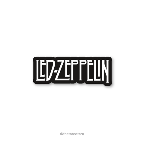 Led Zeppelin Band - Rock n Roll Sticker - The Toon Store