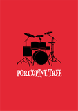 Porcupine Tree Band V2 - Rock N Roll Poster - The Toon Store