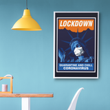 Lockdown Quarantine and Chill Poster