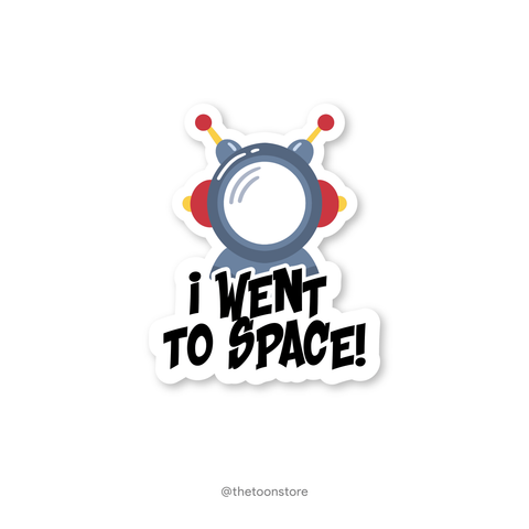 I went to space - Big Bang Theory