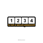 1234 is not a secure password - Big Bang Theory