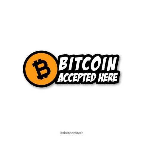 Bitcoin accepted here