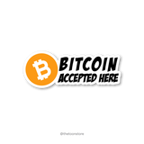 Bitcoin accepted here