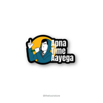 Apna Time Aayega - Bollywood Collection Sticker - The Toon Store