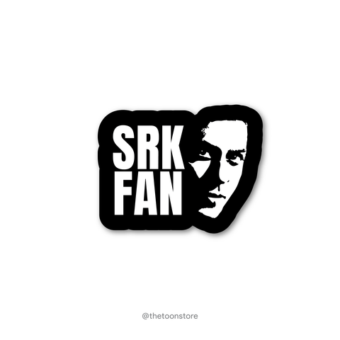 SRK fan - Bollywood Collection Sticker - The Toon Store