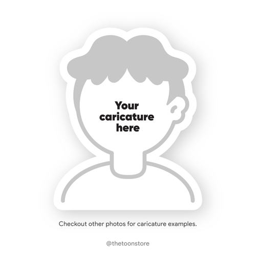 Personalised Caricature Sticker Sticker - The Toon Store