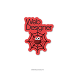 Web Designer - Developer Collection Sticker - The Toon Store