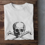 Danger Sign Skull - Unisex T-Shirt