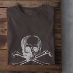 Danger Sign Skull - Unisex T-Shirt