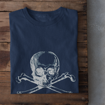 Danger Sign Skull - Unisex T-Shirt