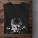 Danger Sign Skull - Unisex T-Shirt