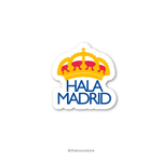 Hala Madrid - Football fanatic collection Sticker - The Toon Store