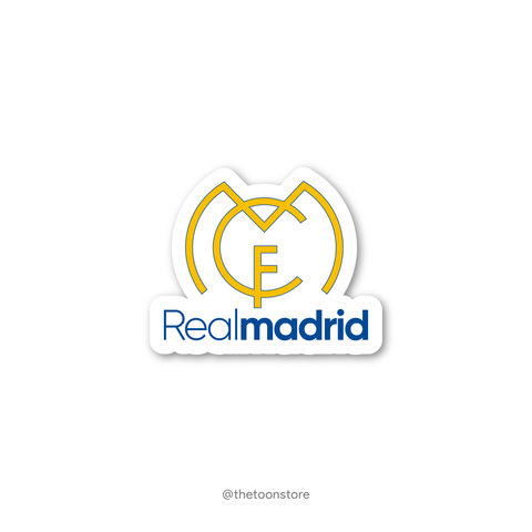 Real Madrid - Football fanatic collection Sticker - The Toon Store