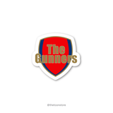 The Gunners Arsenal - Football fanatic collection Sticker - The Toon Store