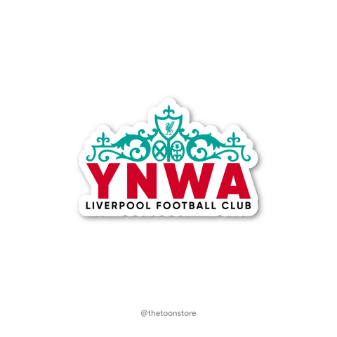 YNWA Liverpool - Football fanatic collection Sticker - The Toon Store