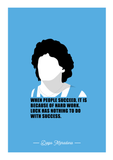 Diego Maradona Quote Poster - Football Fanatic Poster - The Toon Store