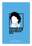 Diego Maradona Quote Poster - Football Fanatic Poster - The Toon Store