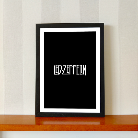 Led Zeppelin Band - Rock N Roll Poster - The Toon Store