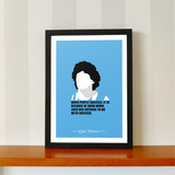 Diego Maradona Quote Poster - Football Fanatic Poster - The Toon Store