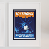 Lockdown Quarantine and Chill Poster