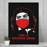 Viva la distancia social Poster