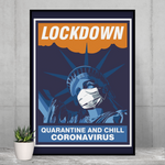 Lockdown Quarantine and Chill Poster