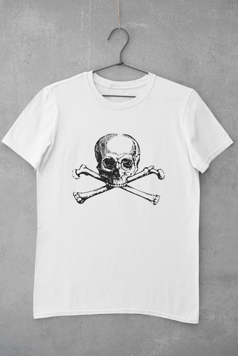 Danger Sign Skull - Unisex T-Shirt