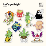 High Stickers Set