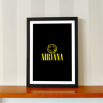 Nirvana Band - Rock N Roll Poster - The Toon Store