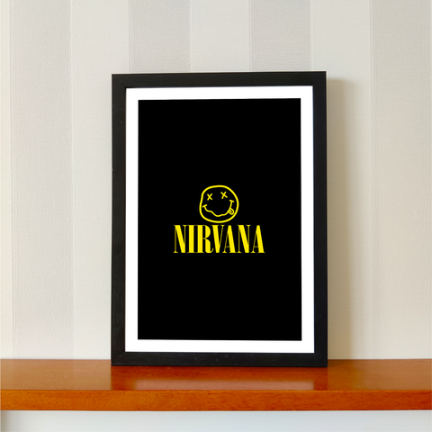 Nirvana Band - Rock N Roll Poster - The Toon Store