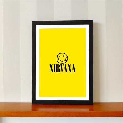 Nirvana Band V2 - Rock N Roll Poster - The Toon Store