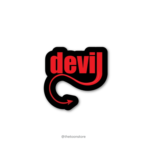 Devil - Savage Collection Sticker - The Toon Store