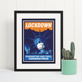 Lockdown Quarantine and Chill Poster