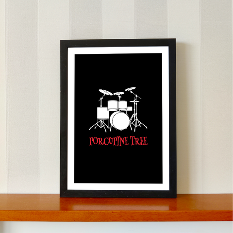 Porcupine Tree Band - Rock N Roll Poster - The Toon Store