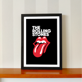 The Rolling Stones band - Rock N Roll Poster - The Toon Store