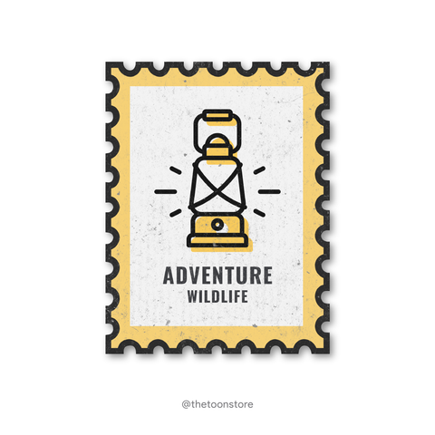 Adventure Wildlife Stamp