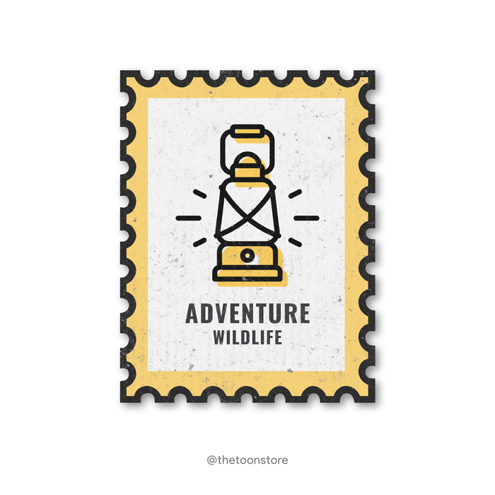 Adventure Wildlife Stamp